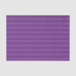Dark Purple and Light Purple Stripes Tissue Paper<br><div class="desc">Great for any occasions or events. Made with high resolution vector graphics for a professional print. 100% Customise-able. Ready to fill in the box(es) or Click on the CUSTOMIZE IT button to change, move, delete, re-size, or rotate any of the graphics. If you have any questions about this product or...</div>