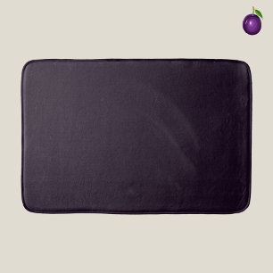 Dark Purple Bath Set Plum Mat