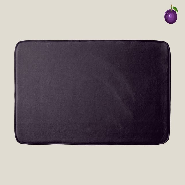 Dark Purple Bath Set Plum  Mat (Creator Uploaded)