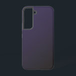 Dark Purple Black Gradient Galaxy S22 Cases<br><div class="desc">Protect your phone with a sleek,  durable,  cushioned Galaxy S22 phone case. Featuring dark purple to black gradient design. Check phone model for the best fit before ordering.</div>