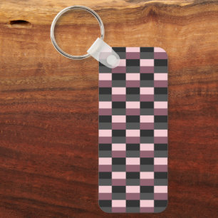 Dark Purple Color Combination Key Ring