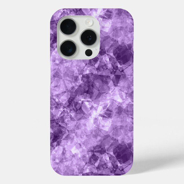 Dark Purple Crumpled Texture Case-Mate iPhone Case (Back)