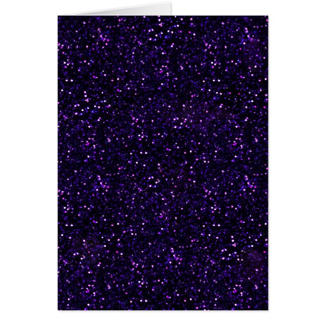 Dark Purple Glitter Print (Front)