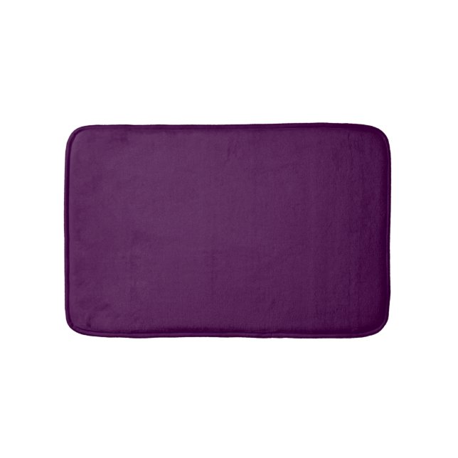 Dark Purple Grape Bath Mat (Front)