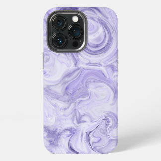 Dark Purple Marble Gradient iPhone 13 Pro Case