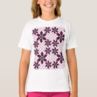 Dark Purple Rose Pattern — Elegant Plum Flora