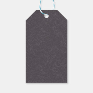 Dark purple textured surface swirling pattern gift tags