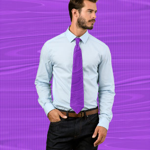 dark purple waves  - modern tie