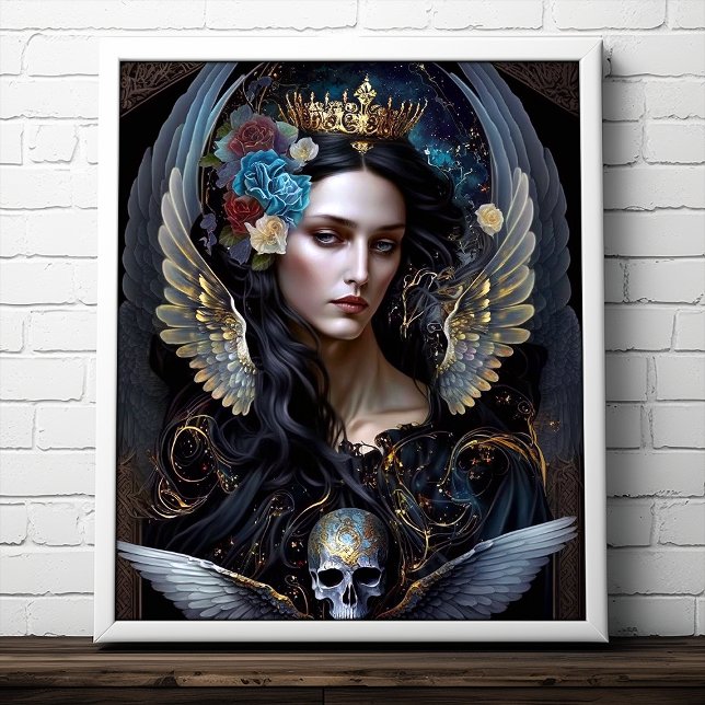 Dark Queen Angel Fantasy Art Poster (Creator Uploaded)