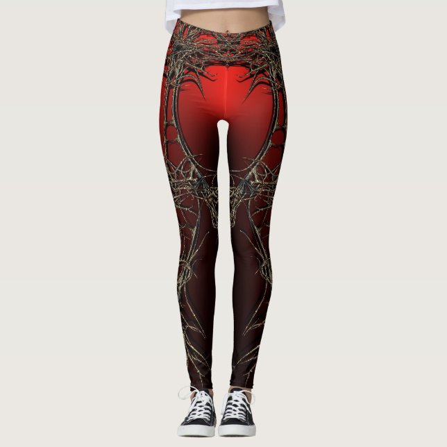 dark queen leggings (Front)