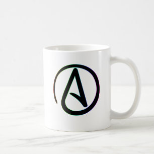 Dark Rainbow Atheist Coffee Mug