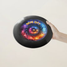 Dark rainbow doughnut rave