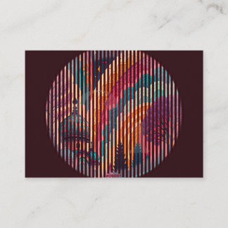 Dark Rainbow Striped Enclosure Card – Customisable