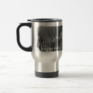 Dark Raven; Customisable Travel Mug