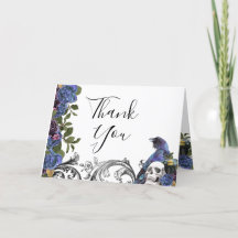 Dark Raven Purple Roses Gothic Wedding