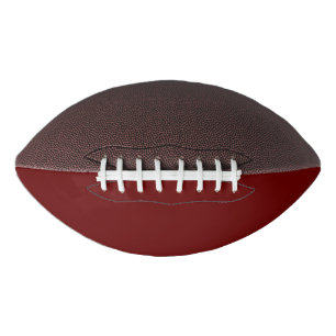  Dark Red #650000, Copper Rust Football