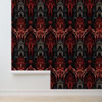 Dark Red and Black Baroque Gothic Arches