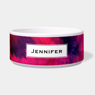 Dark Red and Purple Bold & Modern Abstract