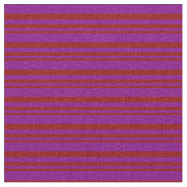 Dark Red and Purple Coloured Pattern Fabric (Close Up)