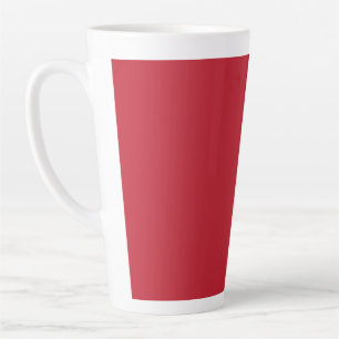 Dark Red Background Latte Mug