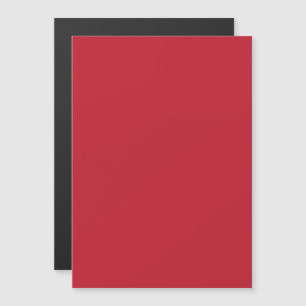 Dark Red Background Magnetic Invitation
