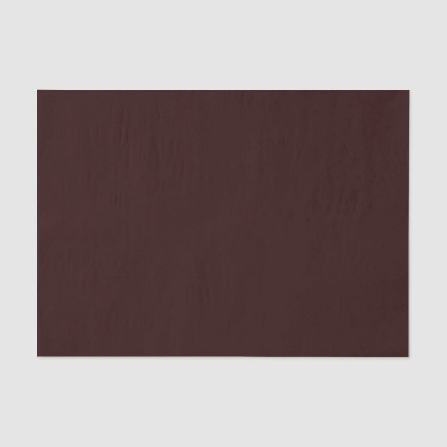 Dark Red Brown Tissue Paper (Front)