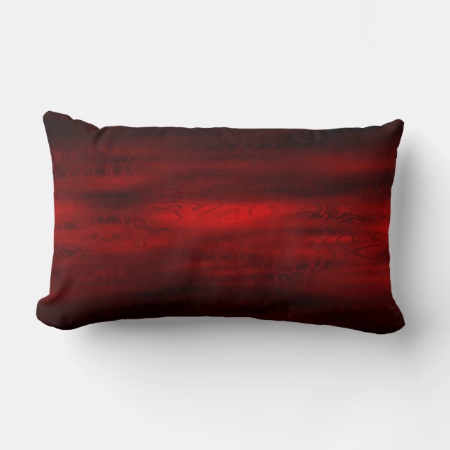 Dark Red Dreams Lumbar Cushion (Front)