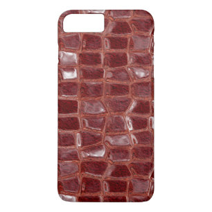 Dark red glass bricks abstract geometric pattern Case-Mate iPhone case