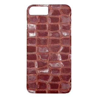 Dark red glass bricks abstract geometric pattern Case-Mate iPhone case