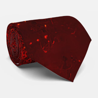 Dark Red Glitter Sparkling Wedding Neck Tie