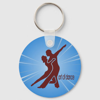 Dark Red Logo Key Chain