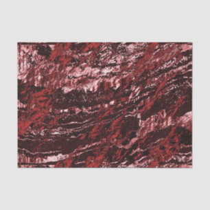 Dark Red Marble Design Tissue Paper