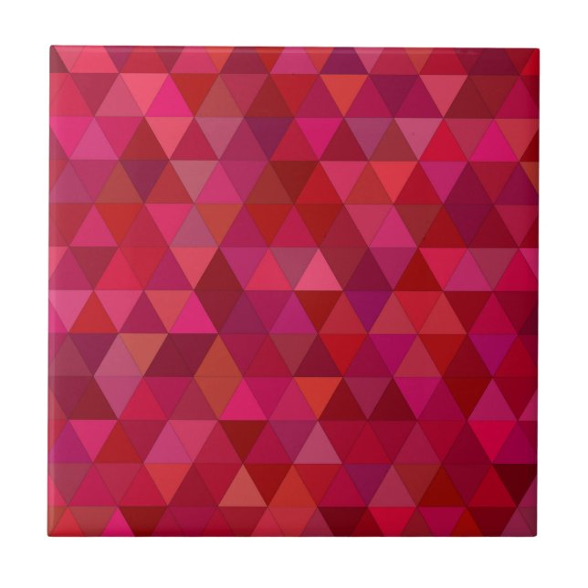 Dark Red Mosaic Tile (Front)