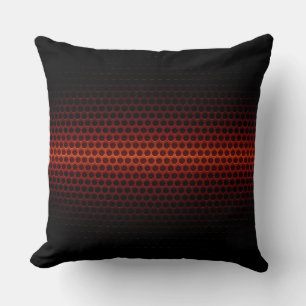 Dark Red Stainless Steel Metal Hole Cushion