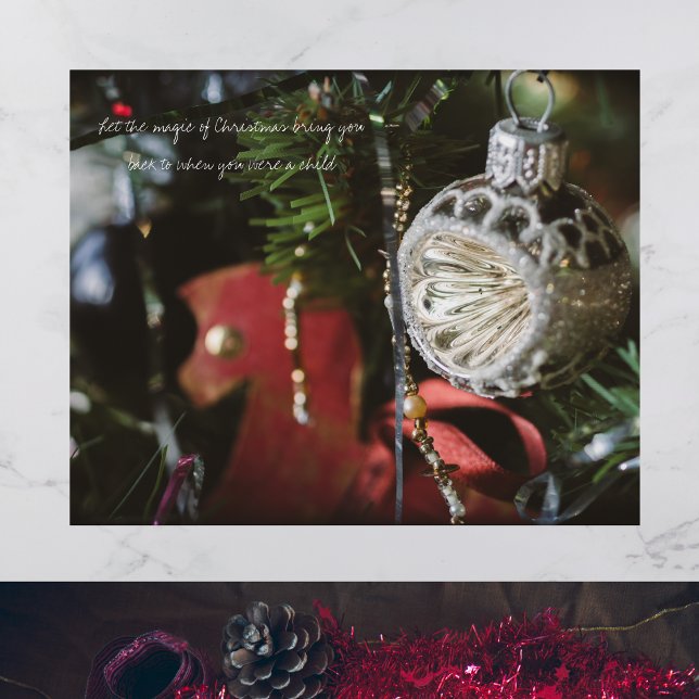  Dark retro Christmas tree Poster (Creator Uploaded)