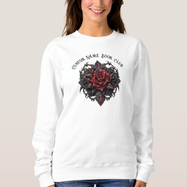Dark Romance, Custom Book Club Sweatshirt (Front)