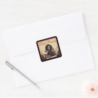 Dark Romance_ Dark Princess Square Sticker
