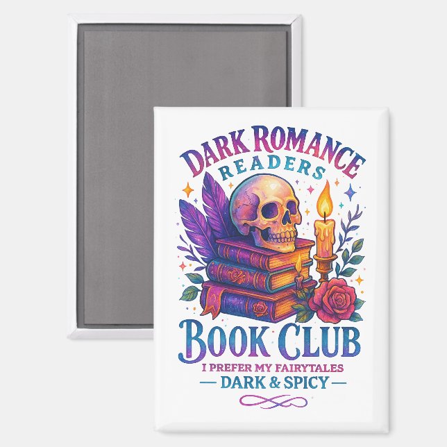 Dark Romance Readers....  Magnet (Front/Back)