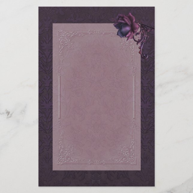 Dark Romance Stationery (Front)
