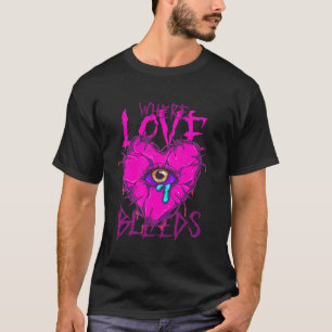 Dark Romance Where Love Bleeds T-Shirt
