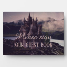 Dark Romantic Gothic Castle Guestbook