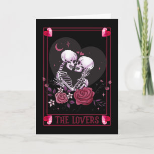 Dark Romantic Valloween Valentine  Card