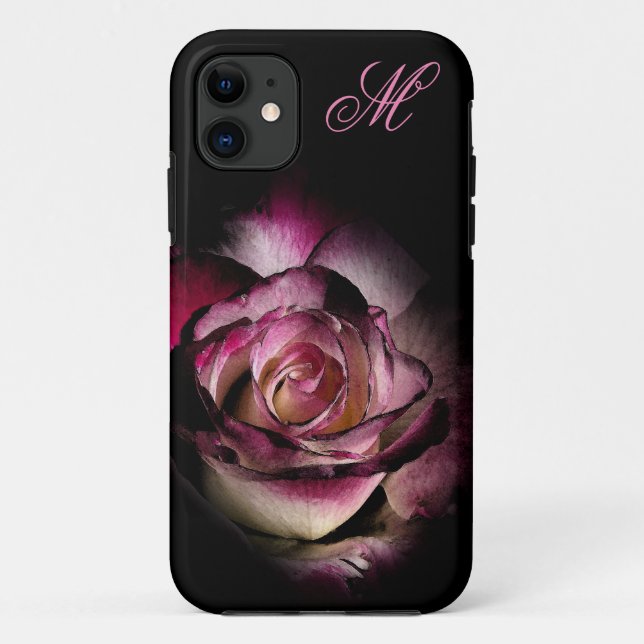 Dark Rose (pink) Case-Mate iPhone Case (Back)