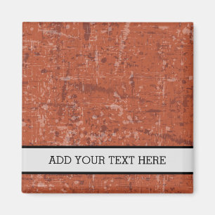 Dark Rust Art Lover Abstract Artist Painter Magnet
