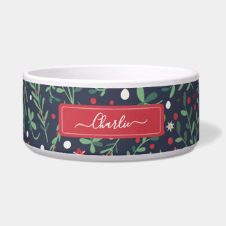 Dark Rustic Star Branch Custom Pet Bowl