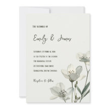 Dark Sage Green Botanical Wedding