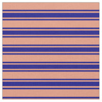 Dark Salmon and Blue Coloured Pattern