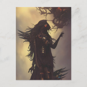 Dark Sci-Fi Fantasy  Postcard