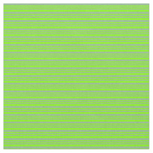 Dark Sea Green and Chartreuse Coloured Lines Fabric