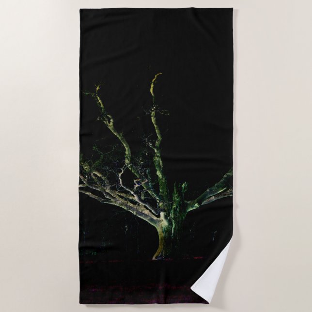 Dark Side 1 btcna Beach Towel (Front)